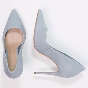 Aldo Cassedy Classic Heels Light Blue Size 8.5/39